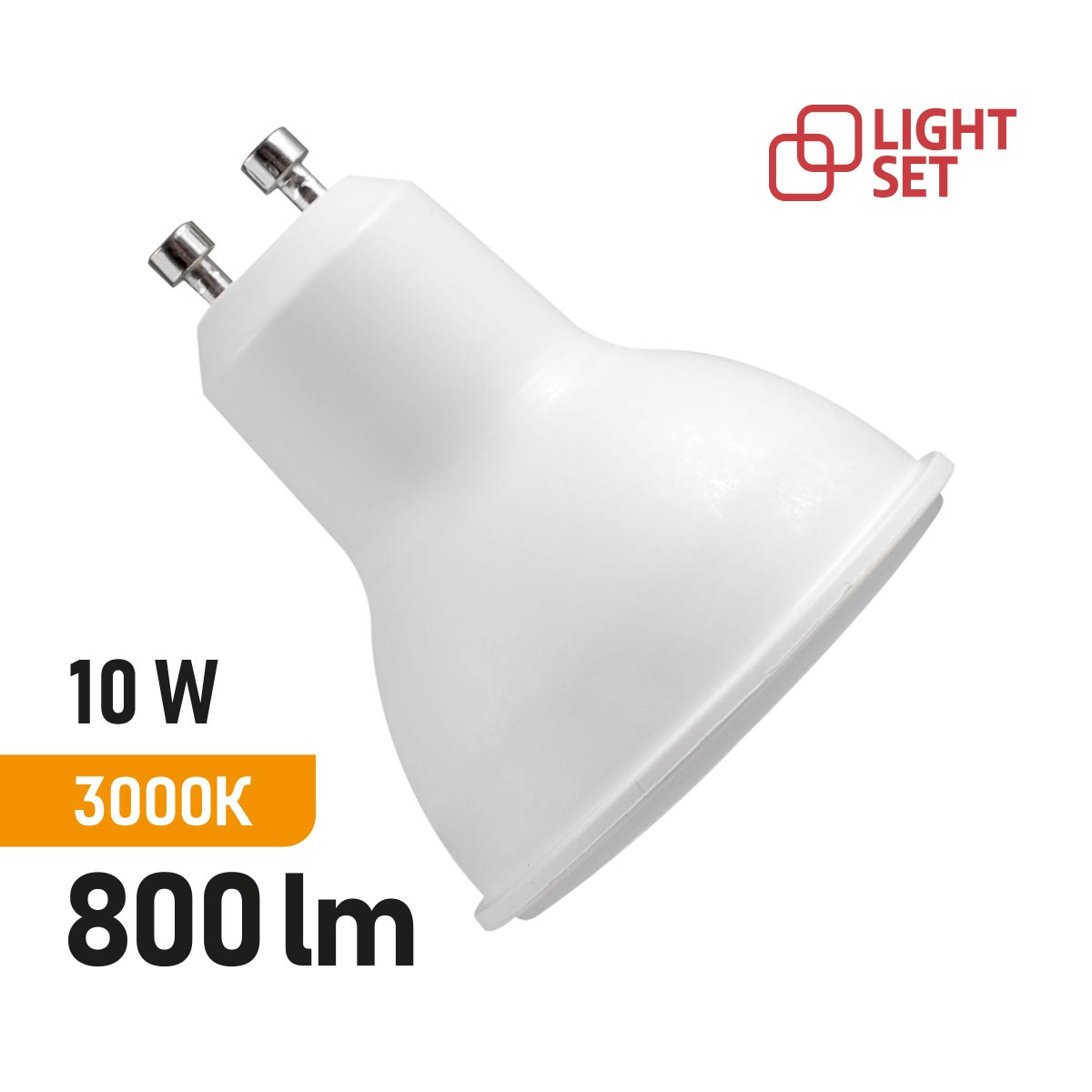 LIGHT SET 3000k 800lm GU10