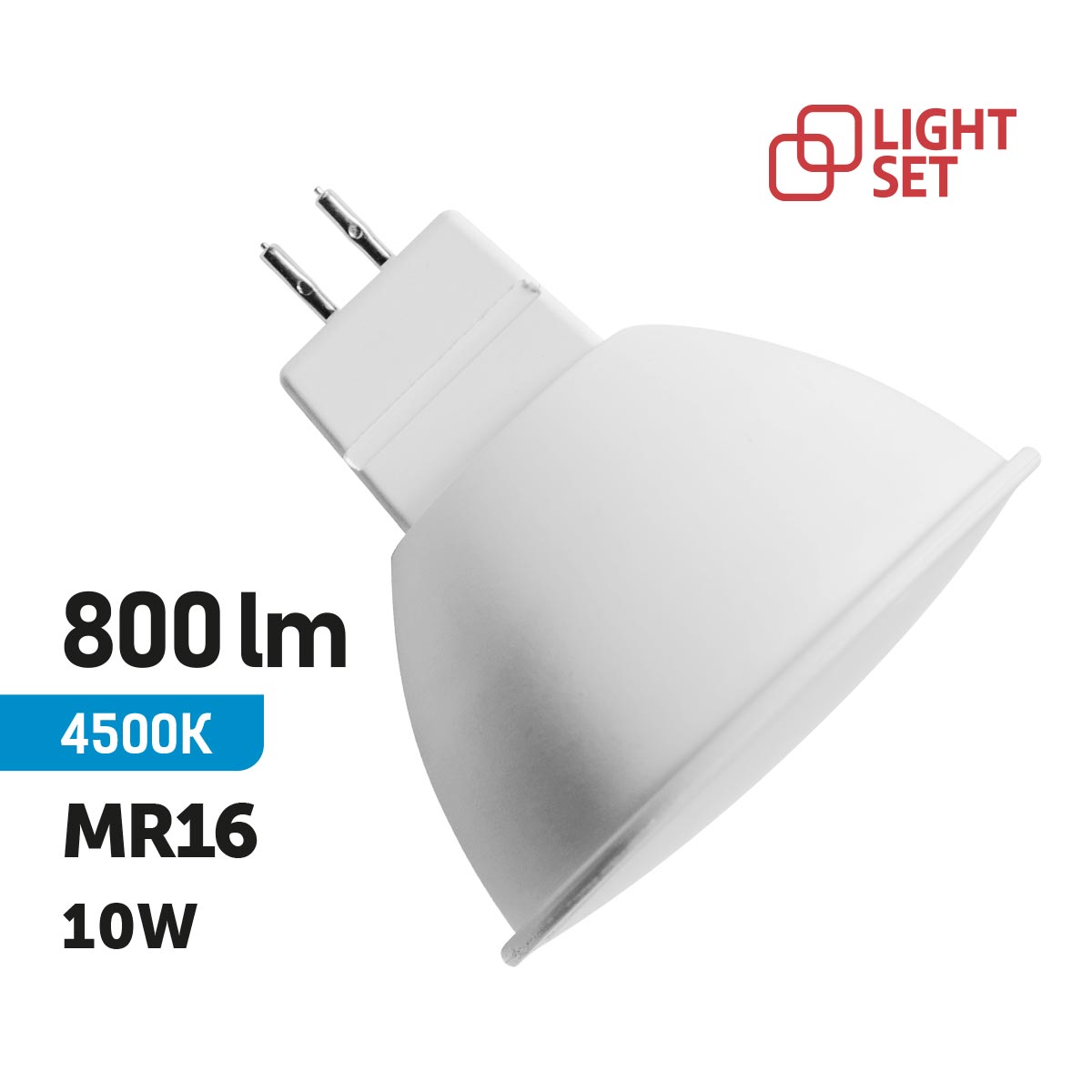 4500K 800Lm GU5.3 LED Light Set