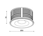 Модуль LED Kloodi H26 MR16 7W 3000K без цоколя KDMR16 60°